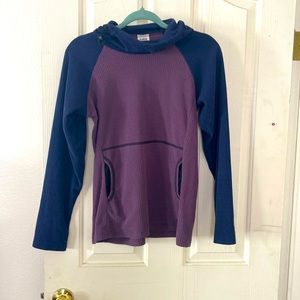 Purple and Blue Melanzana Hoodie